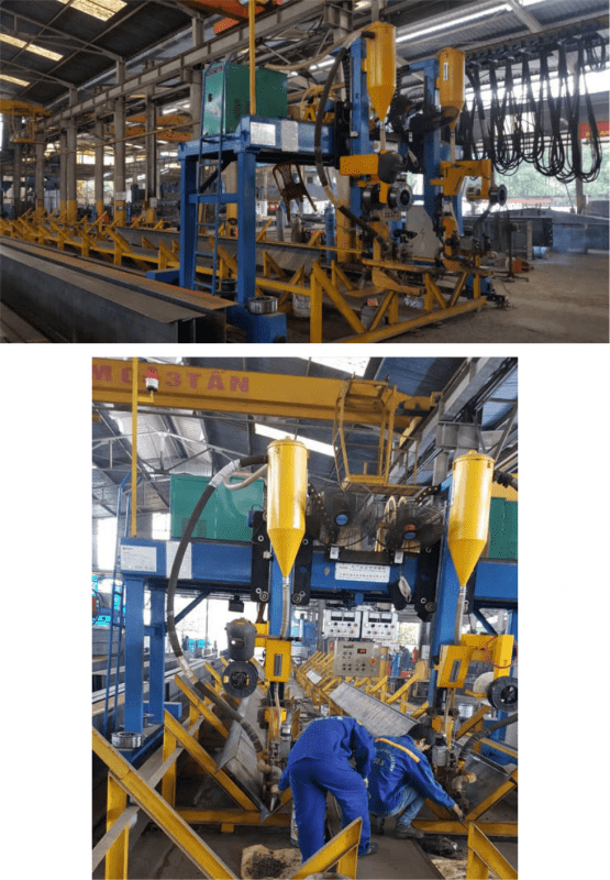 Công trình thi công khung nhà thép ảnh 12 555x800 - Công trình thi công khung nhà thép