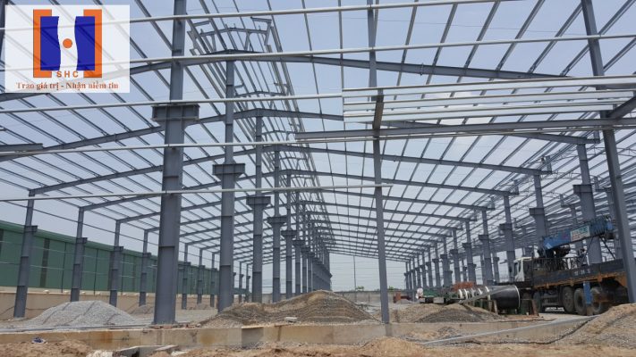 DỰ ÁN NHÀ KHO CÔNG TY CƠ KHÍ QUANG TRUNG 1 3 711x400 - DỰ ÁN NHÀ KHO CÔNG TY CƠ KHÍ QUANG TRUNG