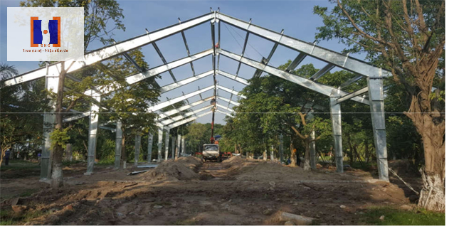 Ecopark - DỰ &Aacute;N C&Ocirc;NG TR&Igrave;NH M&aacute;i Th&eacute;p Cluphouse v&agrave; Hitting Bays &ndash; KĐT Ecopark